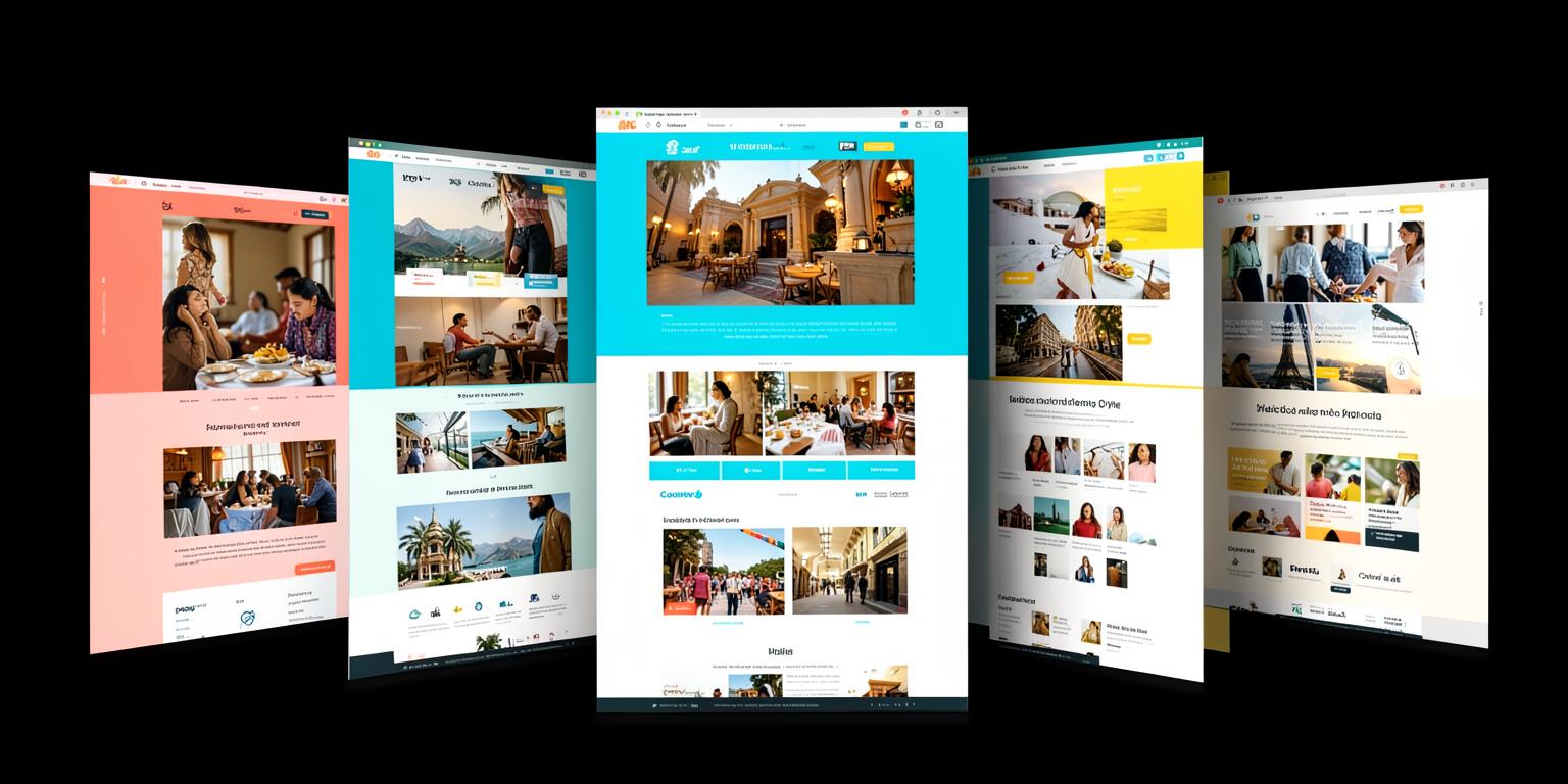 A showcase of modern business websites designed by RudramTech